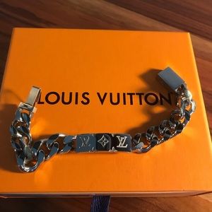 Louis Vuitton Monogram chain bracelet